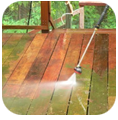 Power Wash Your Deck and Be rid of Mold & Algae with BlueSky Power Washing